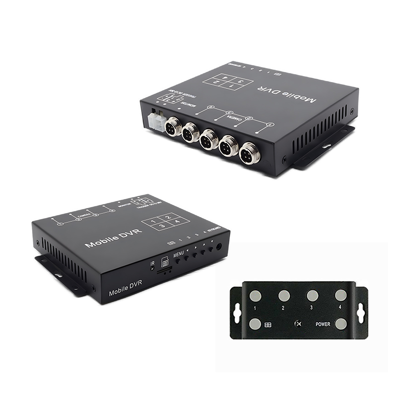 Prosesor Video Tampilan Quad Split 1080P AHD Mendukung Perekaman Video