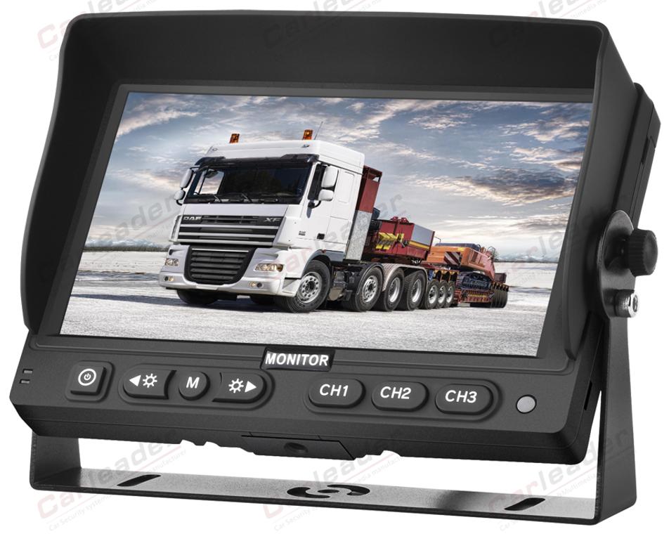 3 Video Input Car Monitor Menerapkan di Trailer