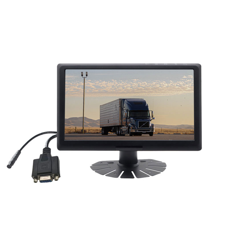 Monitor Mobil Layar IPS 9 Inci Mendukung CVBS,HD,VGA