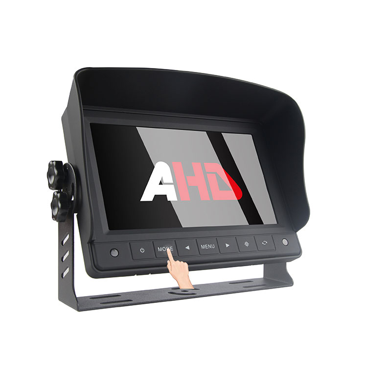 Monitor LCD Mobil 7 Inci dengan Tombol Sentuh