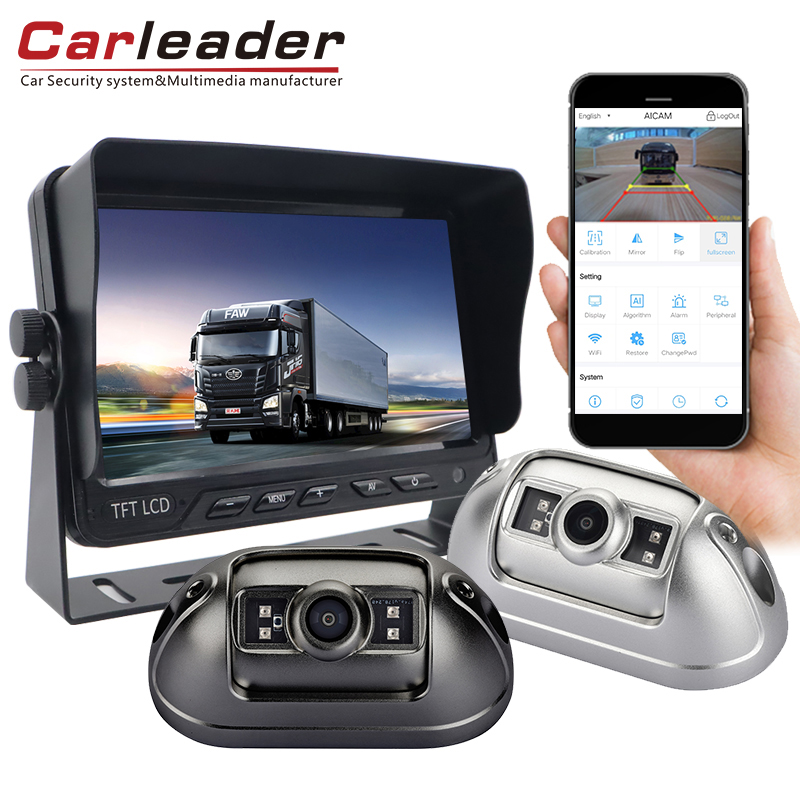 Sistem Kamera Kendaraan Deteksi Titik Buta Carleader 1080P | Keselamatan Berkendara Pengemudi Pengawal