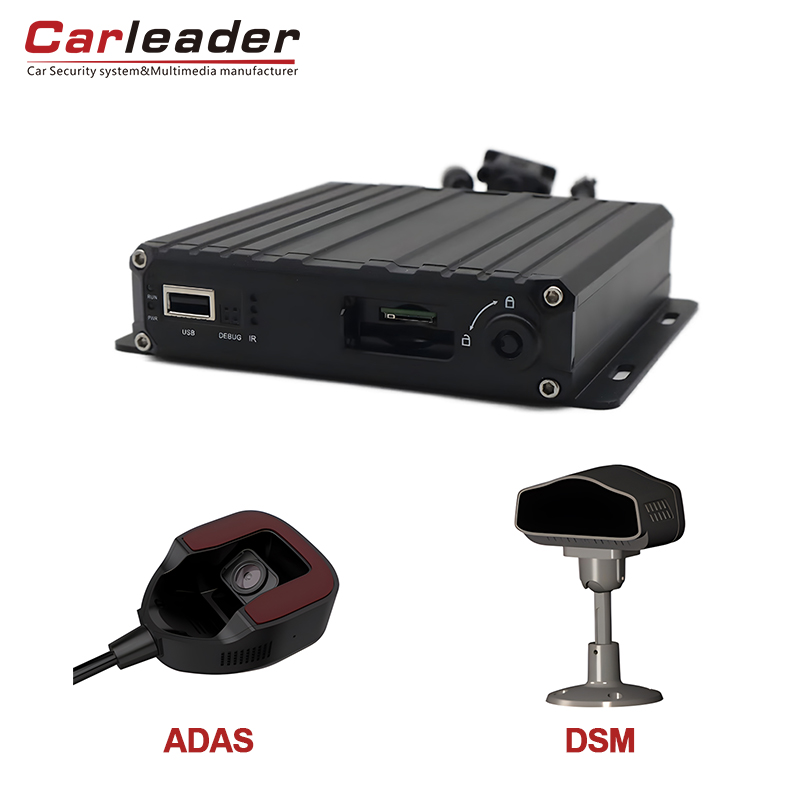 Carleader 4ch AI Intelligent Mobile DVR dengan DSM dan ADAS Camera - Life Smart, Smart Drive