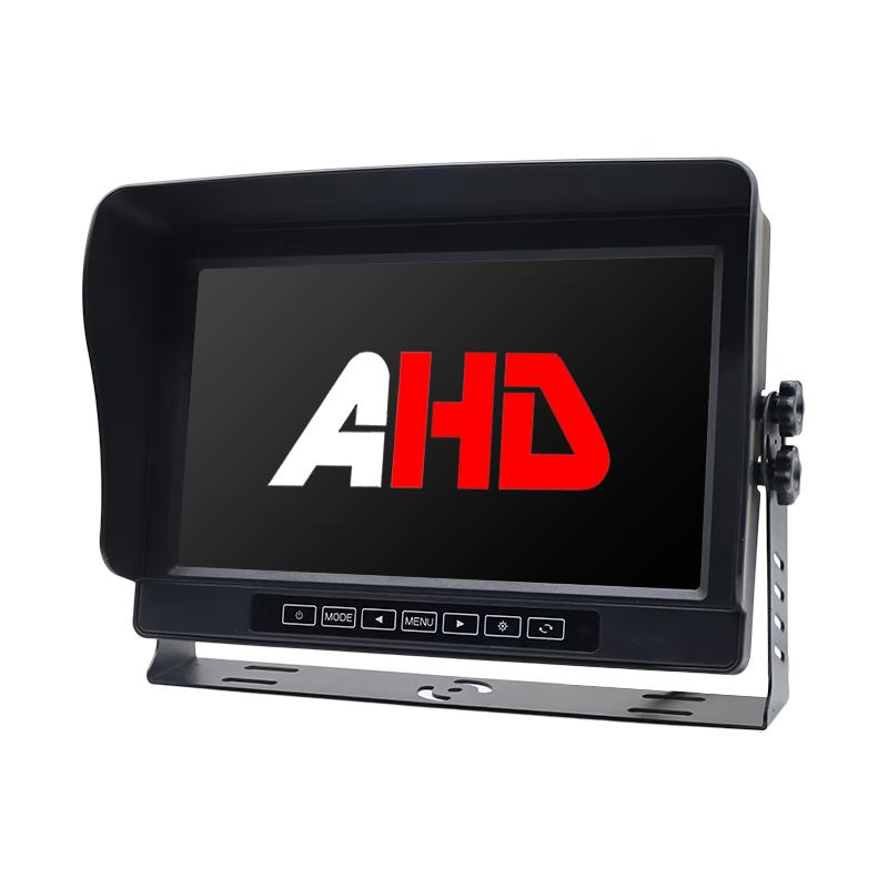 Carleader 10.1 Inci IP69K Tahan Air 2CH AHD Input Tombol Sentuh Monitor Kendaraan