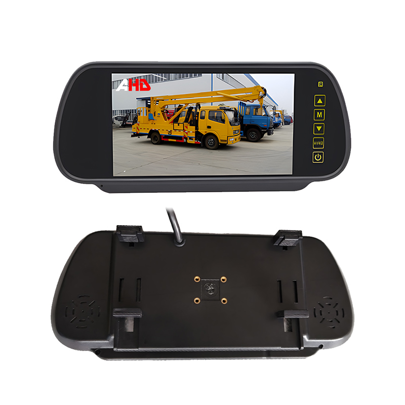 Carleader Monitor AHD Kaca Spion LCD TFT 7 Inci