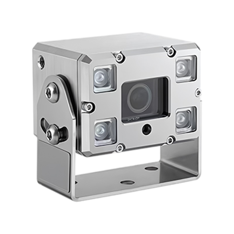 Kamera Tampak Belakang Truk IP69K AHD Stainless Steel 304 dengan Penglihatan Malam IR 4-LED