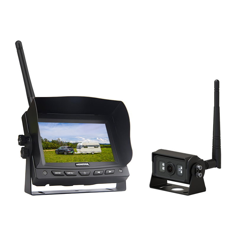Sistem kamera nirkabel Digital 5-inci 2.4G LCD TFT Digital