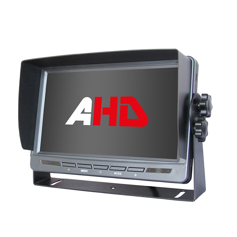 Monitor Kendaraan 7 inci 2AV AHD untuk Truk