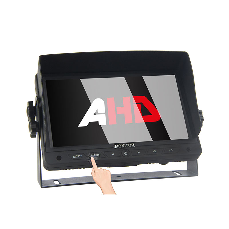 Monitor Mobil AHD 7 Inci dengan Tombol Sentuh