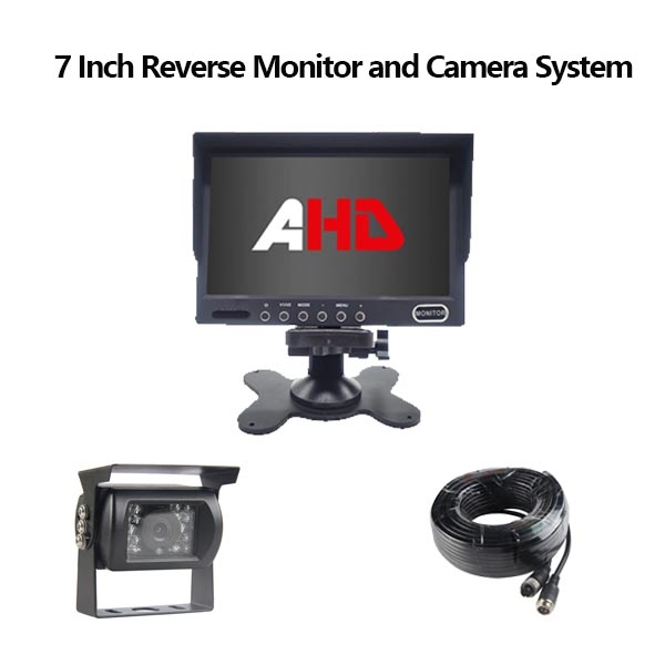 7 Inch AHD Mobil Tampilan Belakang Monitor dan Kit Kamera